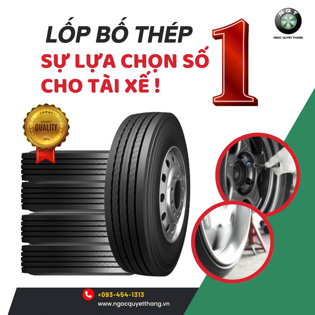 Lốp bố thép là gì? Vì sao tài xế chuyên nghiệp đều chọn?
